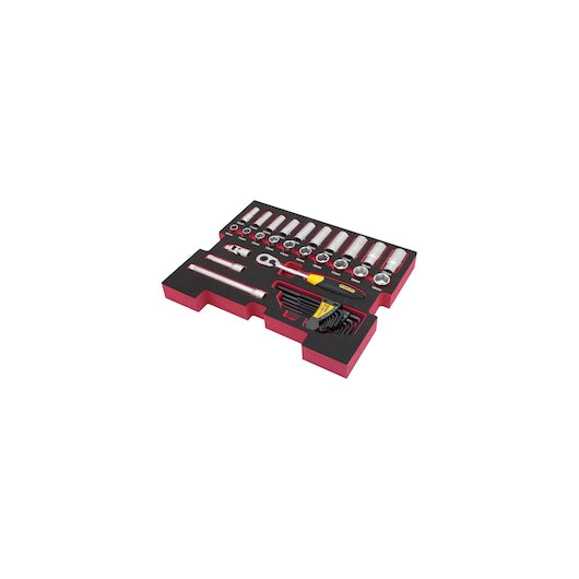 Conjunto de insertos Stanley (FMHT0-74296) FATMAX® 3/8 pol. T-STAK (38 peças)