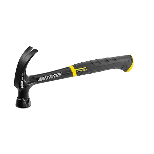 Martelo de aço de peça única Stanley (FMHT1-51277) FATMAX® de 567 g (20 oz). com garra curva