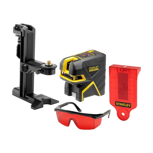 Nível a laser Stanley (FMHT1-77414) FATMAX® com feixe cruzado e 2 pontos (vermelho)