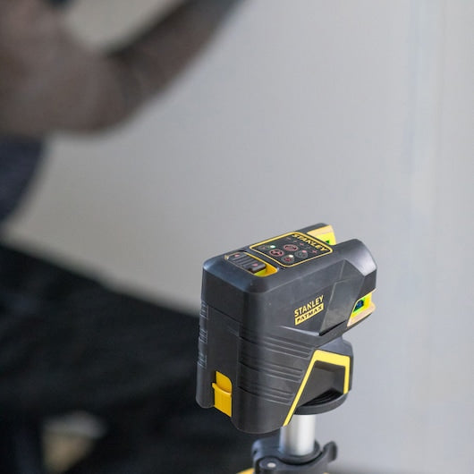 Nível a laser Stanley (FMHT1-77414) FATMAX® com feixe cruzado e 2 pontos (vermelho)