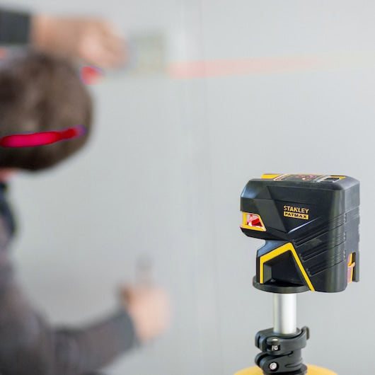 Nível a laser Stanley (FMHT1-77414) FATMAX® com feixe cruzado e 2 pontos (vermelho)