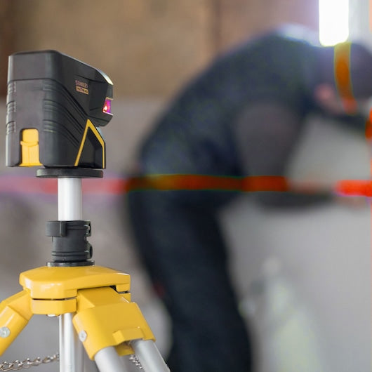 Nível a laser Stanley (FMHT1-77414) FATMAX® com feixe cruzado e 2 pontos (vermelho)