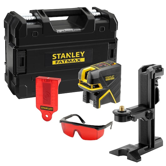 Nível a laser Stanley (FMHT1-77414) FATMAX® com feixe cruzado e 2 pontos (vermelho)