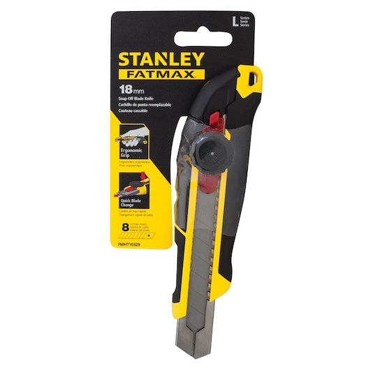 Cuchillo desprendible con bloqueo de rueda Stanley (FMHT10329-0) FATMAX® de 18 mm