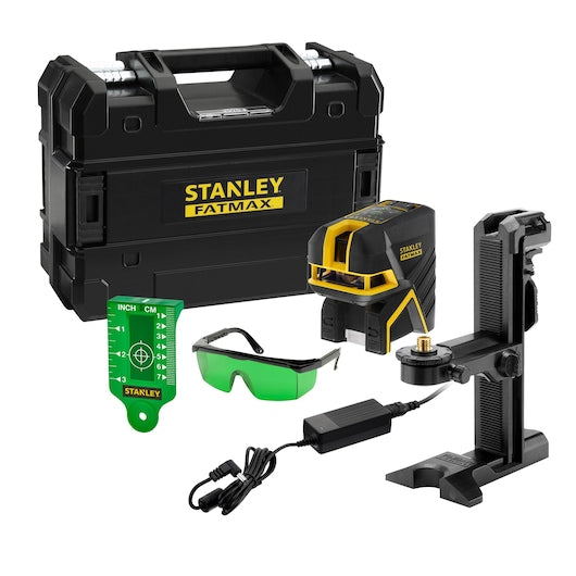Nível a laser Stanley (FMHT77597-1) FATMAX® de 2 pontos e linhas cruzadas (verde)