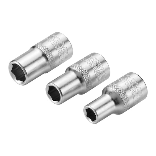 Kit de dados Stanley (FmmT17090-0) FATMAX® de 1/4 pulg. (5-6-7 mm)