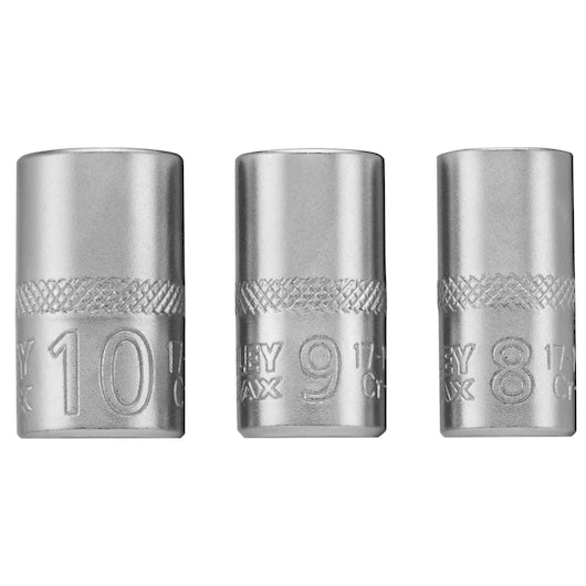 Kit de Chaves de Caixa Stanley (FmmT17091-0) FATMAX® de 1/4 pol. (8, 9, 10 mm)