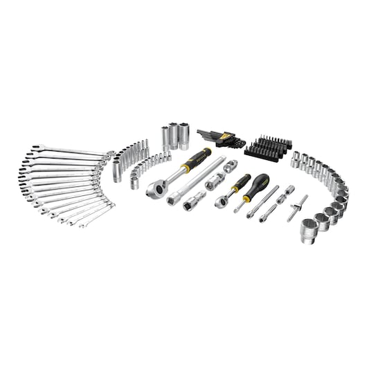 Stanley (FmmT98107-1) FATMAX® Kit de 3 gavetas de 1/4 pol. e 1/2 pol. (126 peças)