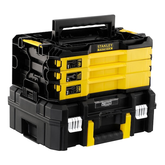 Stanley (FmmT98107-1) FATMAX® Kit de 3 gavetas de 1/4 pol. e 1/2 pol. (126 peças)