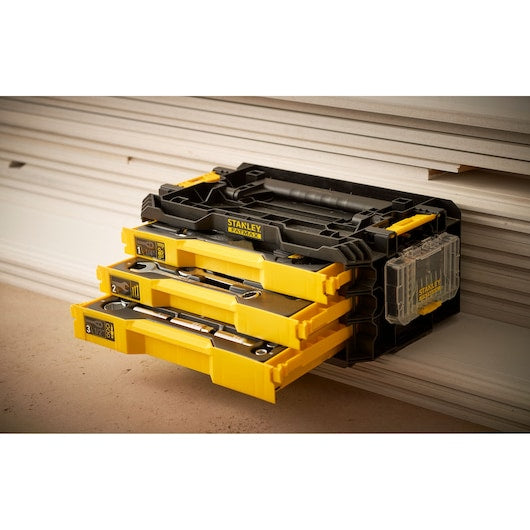Stanley (FmmT98107-1) FATMAX® Kit de 3 gavetas de 1/4 pol. e 1/2 pol. (126 peças)