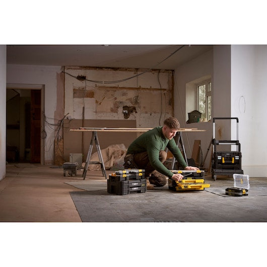 Stanley (FmmT98107-1) FATMAX® Kit de 3 gavetas de 1/4 pol. e 1/2 pol. (126 peças)