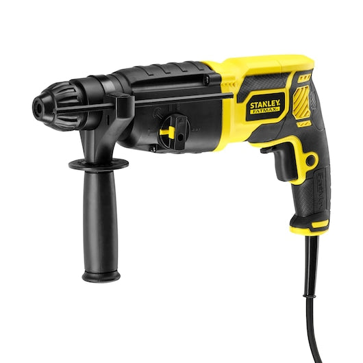 Martelo Perfurador Rotativo Stanley (KFFMED500K-QS) KFF SDS + 1,8J - 750W com 3 Acessórios