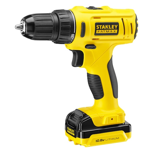 Furadeira/Parafusadeira Compacta Stanley (KFMCD011S2K-QW) FATMAX® 10.8V 1.5Ah Li-Ion (Exclusiva Kingfisher)