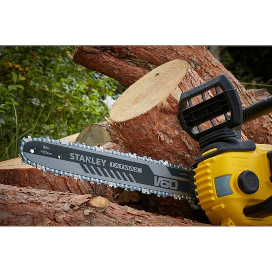 Motosserra Stanley (SFMCCSB664B-XJ) 54VFATMAX® V60 de 40 cm sem escovas - Unidade básica