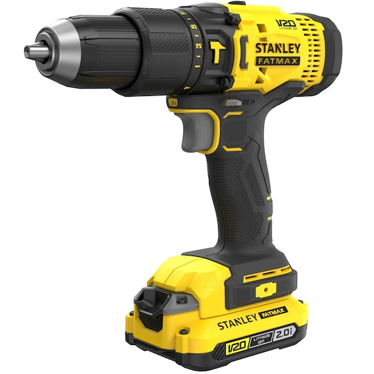 Kit de Furadeira/Parafusadeira de Impacto Stanley (SFMCD711D22-QW) 18V V20 - 2.0Ah