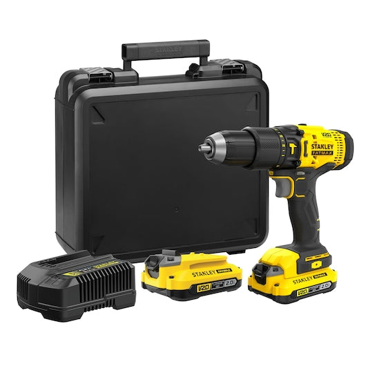 Kit de Furadeira/Parafusadeira de Impacto Stanley (SFMCD711D22-QW) 18V V20 - 2.0Ah