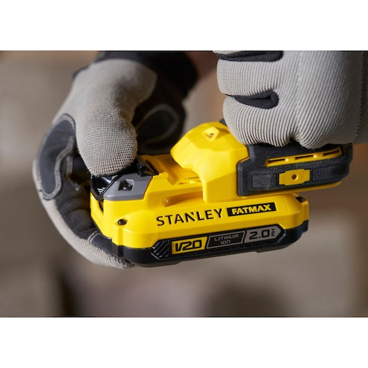 Furadeira/Parafusadeira de Impacto Stanley (SFMCD721B-XJ) Premium 18V V20 sem Escovas (Somente Ferramenta)