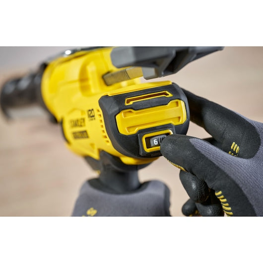 Pistola de calafetagem Stanley (SFMCE600B-XJ) 18V V20 (somente ferramenta)