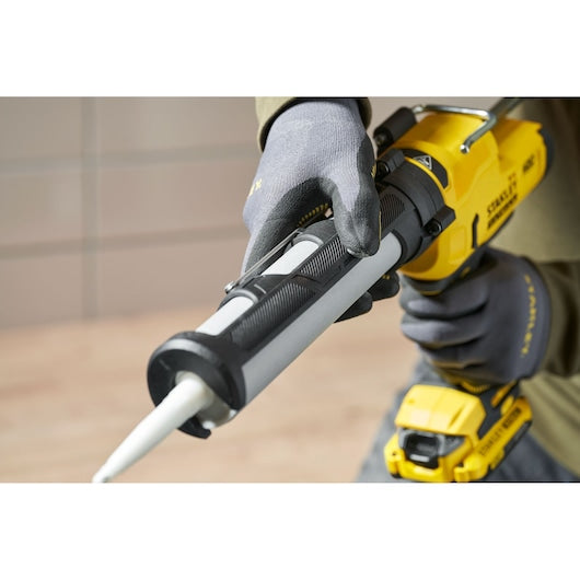 Pistola de calafetagem Stanley (SFMCE600B-XJ) 18V V20 (somente ferramenta)