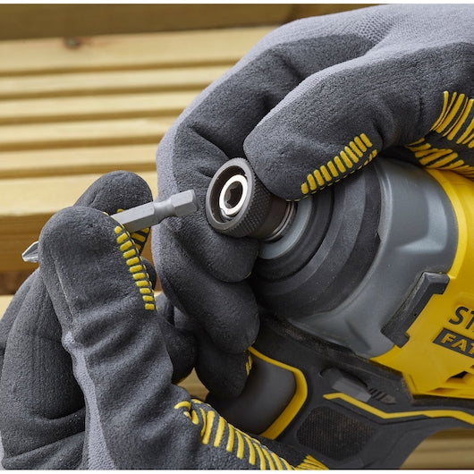 Parafusadeira de impacto Stanley (SFMCF810D2K-QW) 18V V20 sem escova - Kit de 2,0Ah