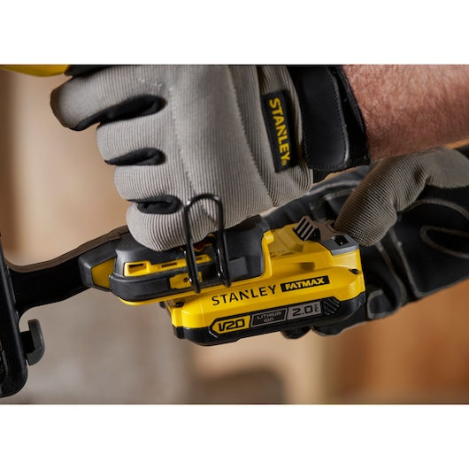 Pregador pneumático de acabamento Stanley (SFMCN616B-XJ) 18V FATMAX® V20 de 16g (somente ferramenta)