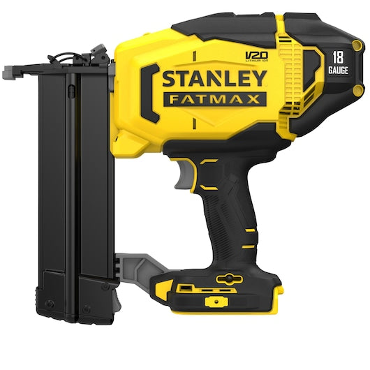 Pregador pneumático de acabamento Stanley (SFMCN618B-XJ) 18V V20 18g (somente a ferramenta)