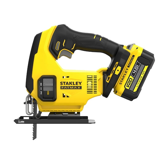 Serra tico-tico Stanley (SFMCS600M2K-QW) 18V V20 - Kit com 2 baterias de 4,0Ah