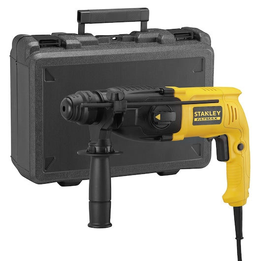 Furadeira de impacto SDS Plus Stanley (SFMEH200K-QS) 750W 2.2J com estojo de ferramentas
