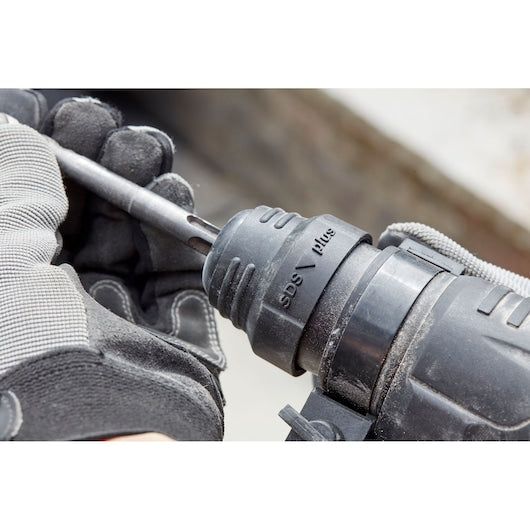 Furadeira de impacto SDS Plus Stanley (SFMEH210K-QS) 800W 2.4J com mandril de troca rápida, kit completo