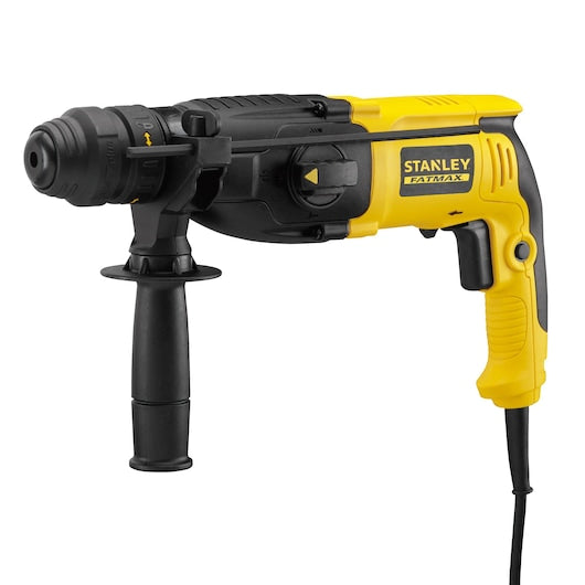 Furadeira de impacto SDS Plus Stanley (SFMEH210K-QS) 800W 2.4J com mandril de troca rápida, kit completo