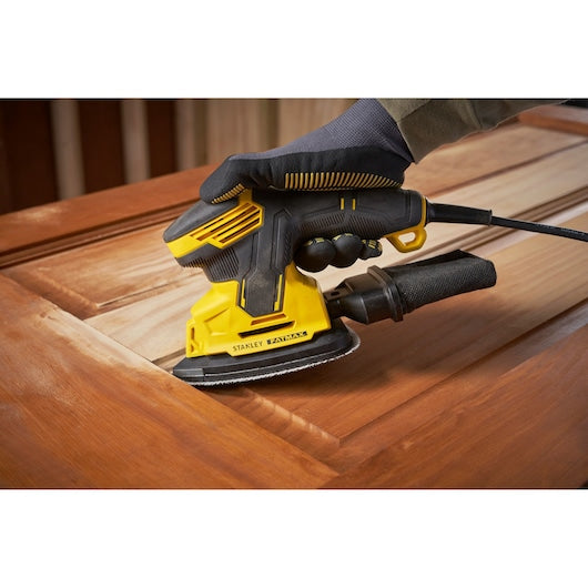 Lixadeira de detalhes Stanley (SFMEW210S-QS) 120W com bolsa macia