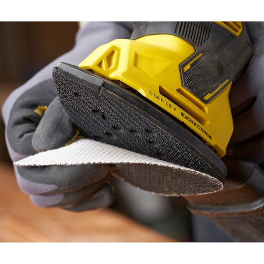 Lixadeira de detalhes Stanley (SFMEW210S-QS) 120W com bolsa macia