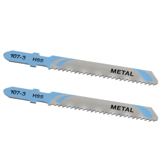 Lâminas de serra tico-tico Stanley (STA22022-XJ) de 76 mm com encaixe em T para corte de metal (pacote com 2)