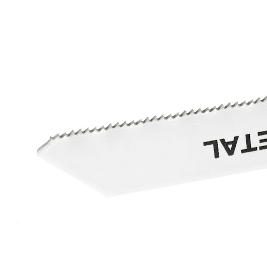 Lâminas de serra de corte bimetálicas Stanley (STA22132-XJ) de 152 mm para corte de metal fino (pacote com 2)