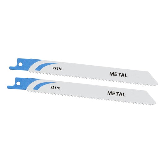 Lâminas de serra Stanley (STA22172-XJ) de 152 mm para corte de metal espesso (pacote com 2)
