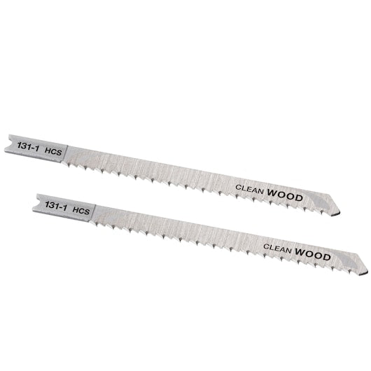 Stanley (STA23062-XJ) 100mm Clean Laminate Downcutting U-Shank Jigsaw Blades (2 pc.)