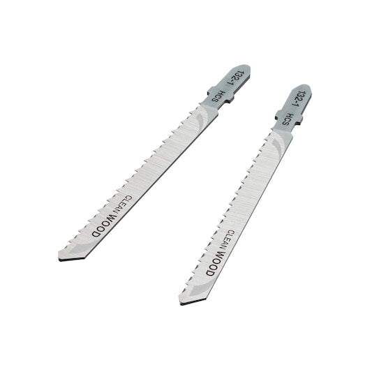Lâminas de serra tico-tico Stanley (STA23072-XJ) para corte limpo de laminados, 100 mm, encaixe em T (2 unidades)
