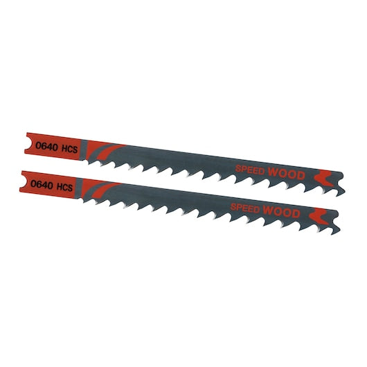 Lâminas de serra tico-tico Stanley (STA25522-XJ) FATMAX® de 91 mm com encaixe em U para corte grosso de madeira (pacote com 2)