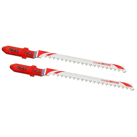Lâminas de serra tico-tico Stanley (STA25582-XJ) FATMAX® de 83 mm para corte fino de madeira, com encaixe em T (pacote com 2)