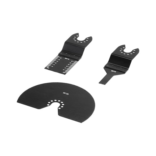 Conjunto de lâminas Stanley (STA26150-XJ) FATMAX® bimetálicas para corte por imersão e corte rente em aço rápido (3 peças)