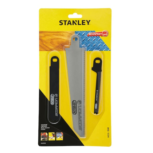 Conjunto de lâminas mistas Stanley (STA29992-XJ) Scorpion (3 peças)