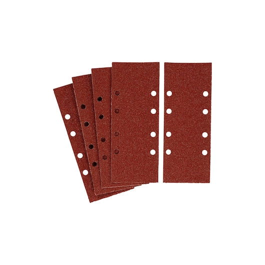 Lixa Stanley (STA31121-XJ) 93 x 230 mm, 40 g, perfurada, 1/3 de folha, compatível com Bosch (pacote com 5)
