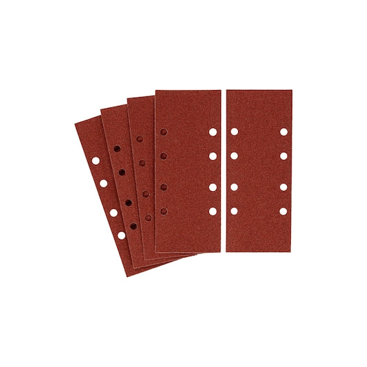 Lixa Stanley (STA31131-XJ) 93 x 230 mm, 100 g, perfurada, 1/3 de folha, compatível com Bosch (pacote com 5)