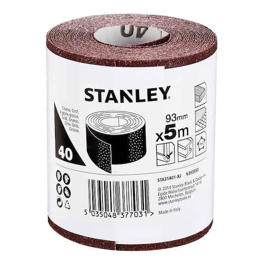 Rolo de papel perfurado Stanley (STA31401-XJ) 40g, 93mm x 5m