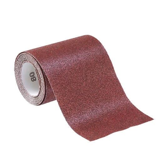Rolo de meia folha Stanley (STA31431-XJ) sem furos, 80g, 115mm x 5m