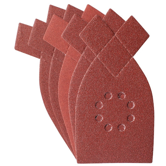 Lixas Stanley (STA31467-XJ) de grãos mistos para lixadeira multifuncional Black & Decker® (pacote com 5)