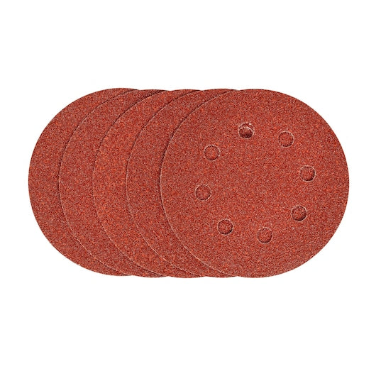 Discos para lixadeira orbital aleatória Stanley (STA32002-XJ) de 115 mm e 60 g (pacote com 5)