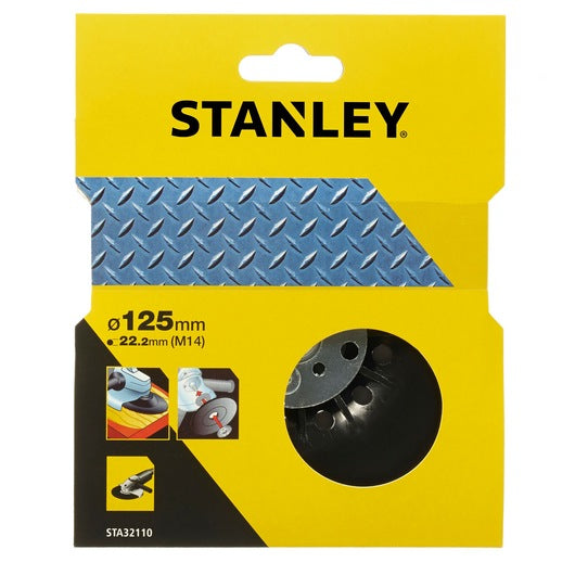 Disco de apoio de nylon Stanley (STA32110-XJ) de 125 mm para esmerilhadeiras angulares