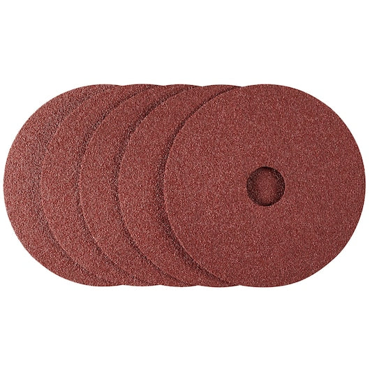 Discos de fibra para amoladora angular Stanley (STA32165-XJ) de 115 mm y 80 g (paquete de 5)