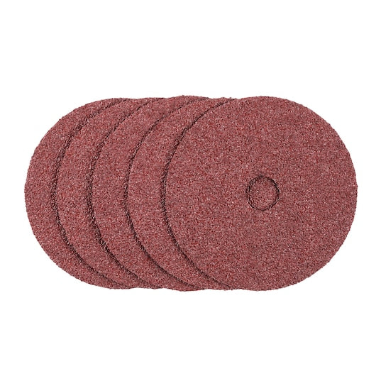 Discos de fibra para amoladora angular Stanley (STA32175-XJ) de 125 mm y 24 g (paquete de 5)